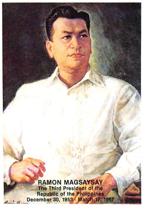 3rd president of the philippines|Ramon Magsaysay .